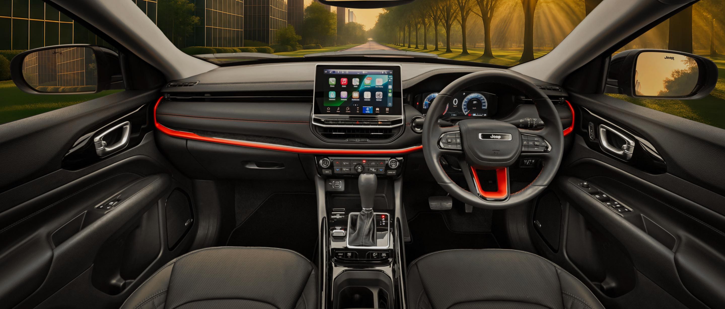 NEW JEEP MERIDIAN - Interior